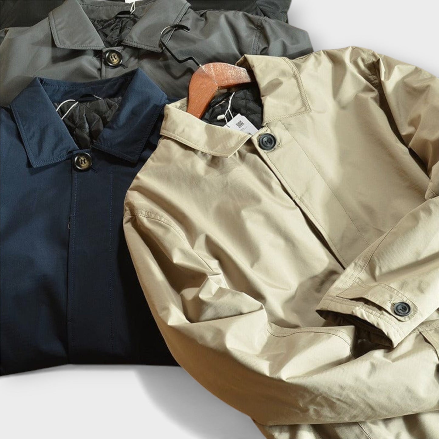 Robert | Elegancki płaszcz trench