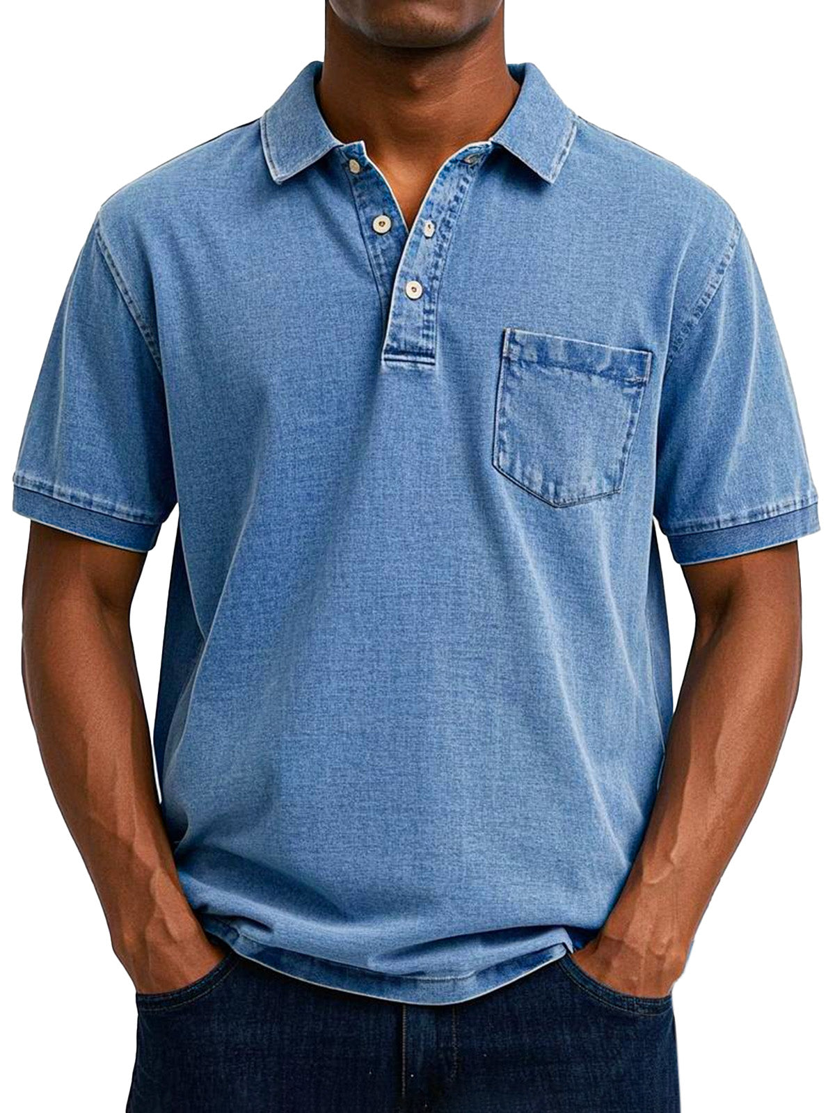 Dean | Koszulka henley vintage