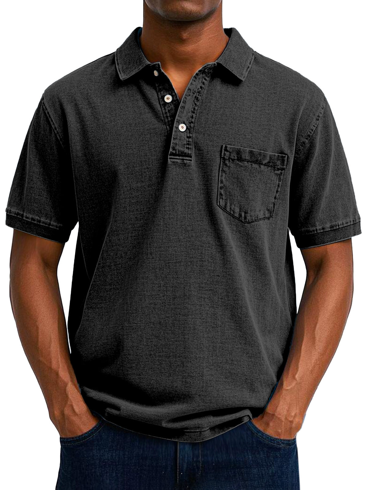 Dean | Koszulka henley vintage