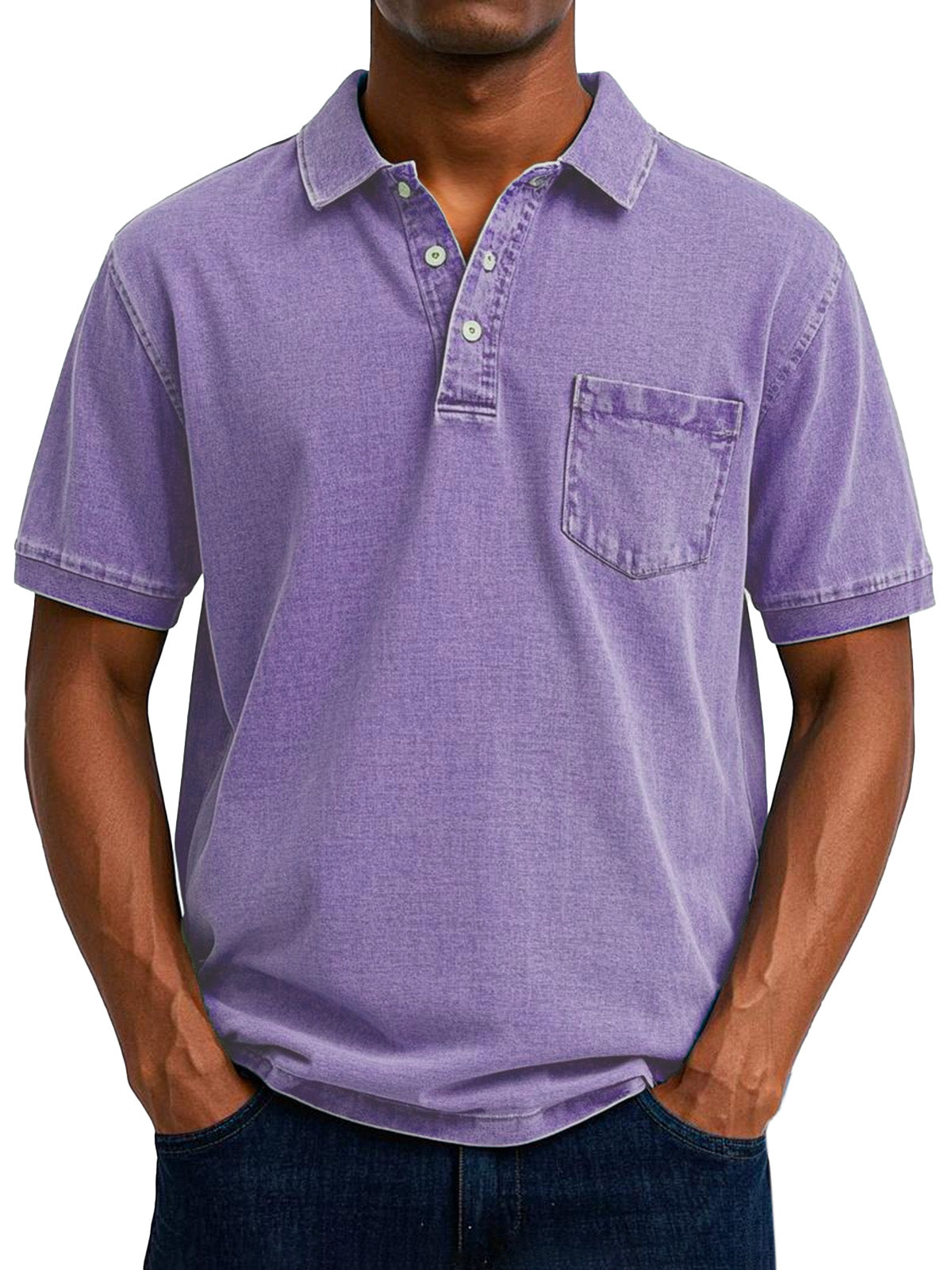 Dean | Koszulka henley vintage