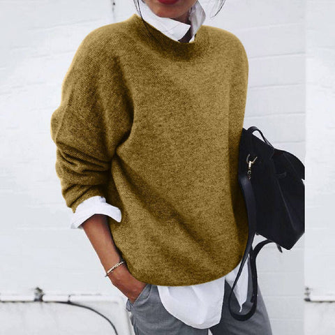 Ludwika | Miękki, elegancki sweter z dzianiny