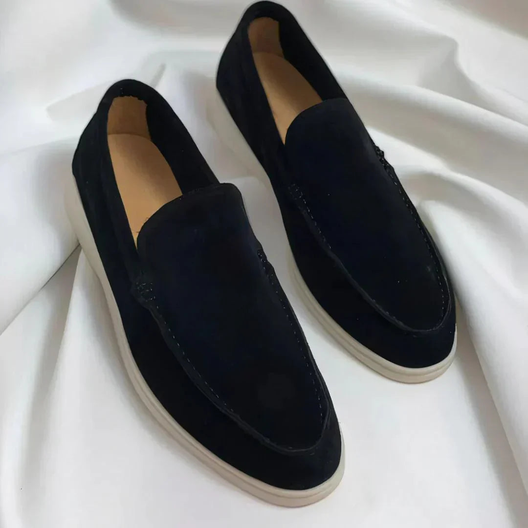 Bogdan | Eleganckie zamszowe mokasyny
