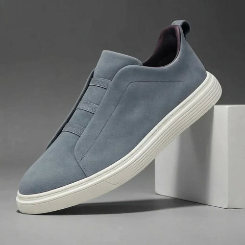 Bolesław | Eleganckie Zamszowe Sneakersy