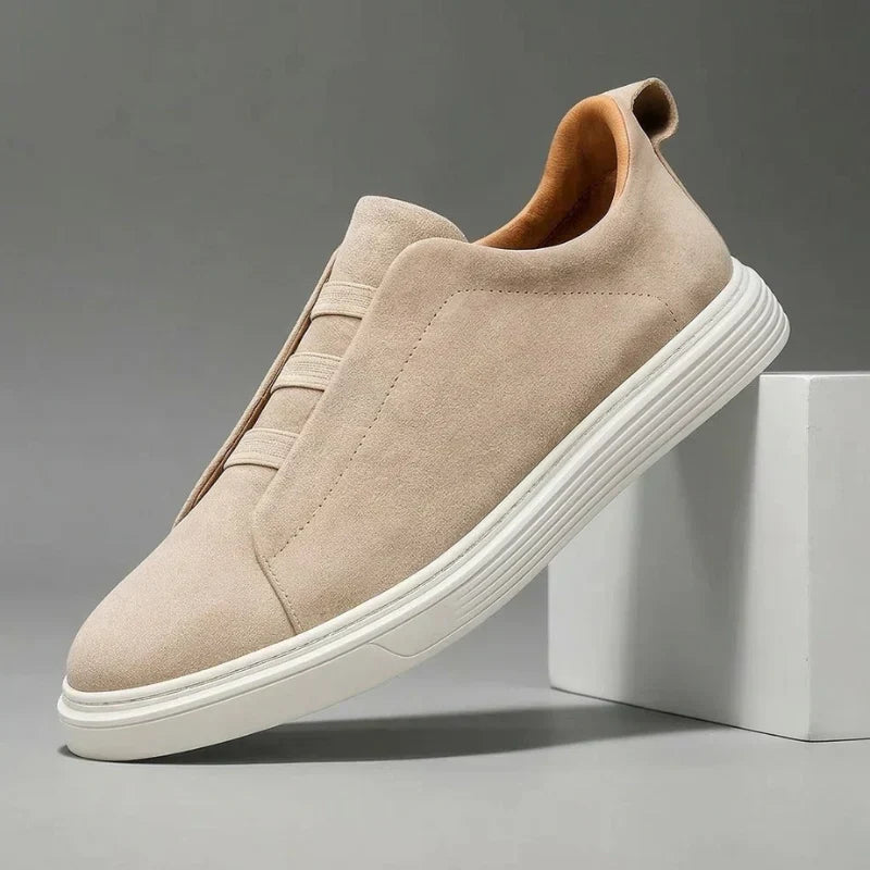 Bolesław | Eleganckie Zamszowe Sneakersy