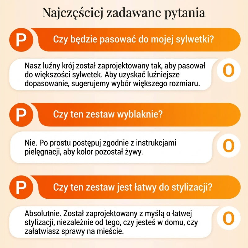 Daria | Damski komplet: top z nieregularnym dołem i casualowe spodnie