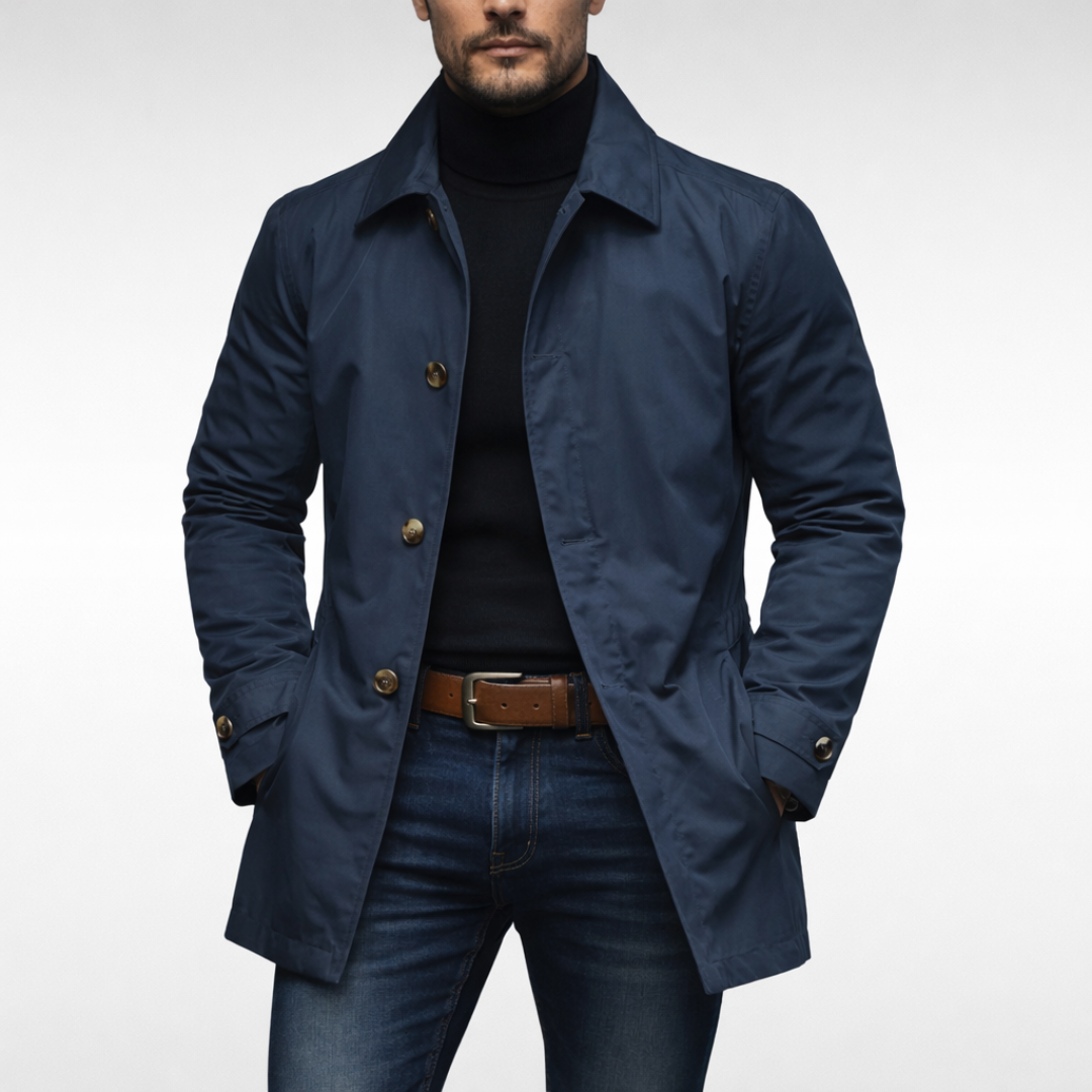 Robert | Elegancki płaszcz trench