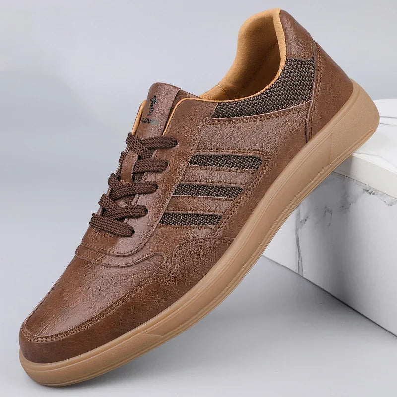 Eryk | Casualowe Skórzane Buty