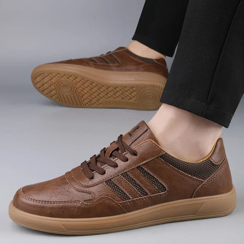 Eryk | Casualowe Skórzane Buty