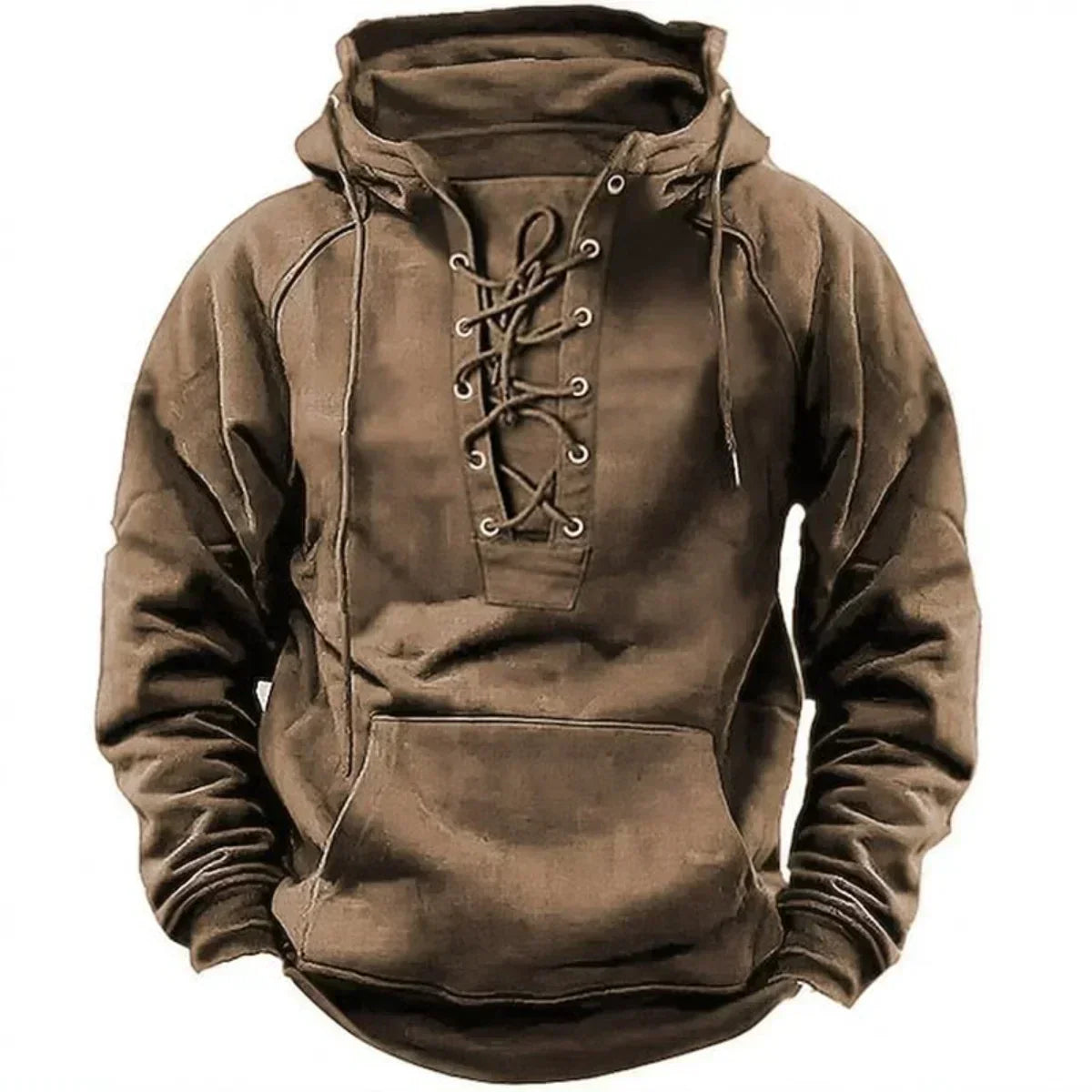 Dawson | Retro sznurowana bluza outdoorowa