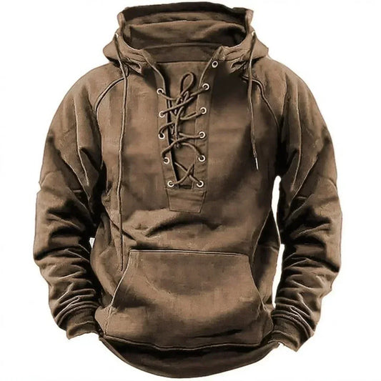 Dawson | Retro sznurowana bluza outdoorowa