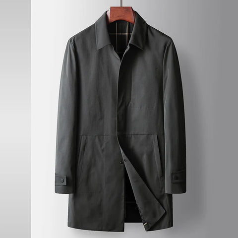 Gerard | Męski Płaszcz Trench Casual