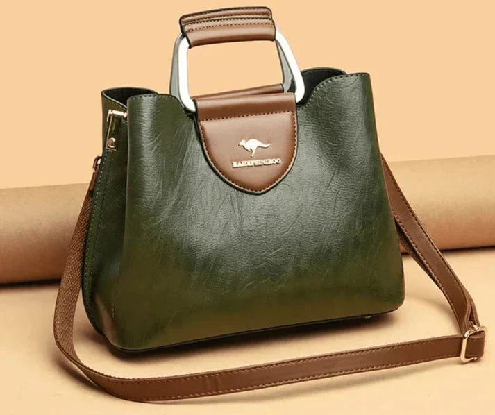 Genowefa | Elegancka skórzana torba