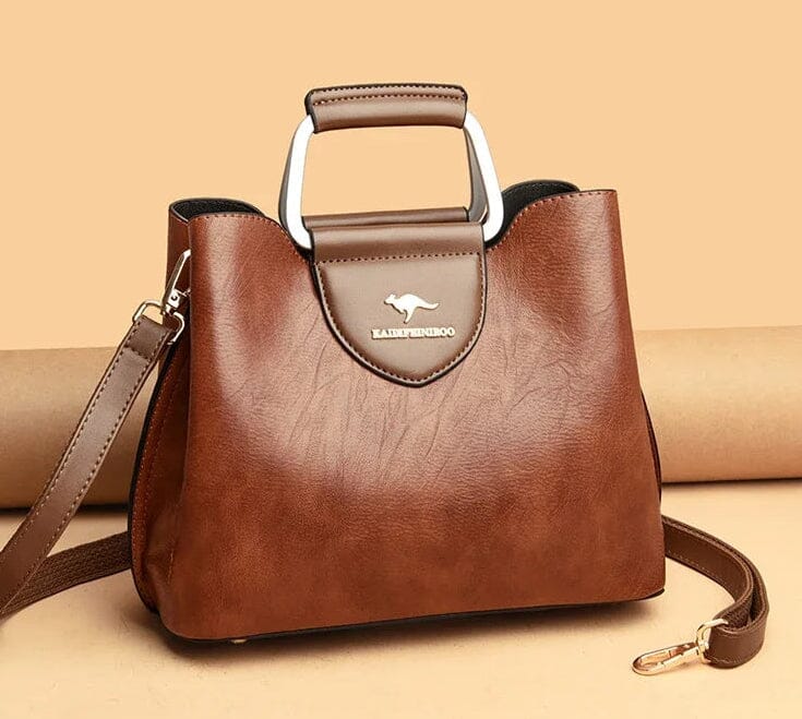 Genowefa | Elegancka skórzana torba