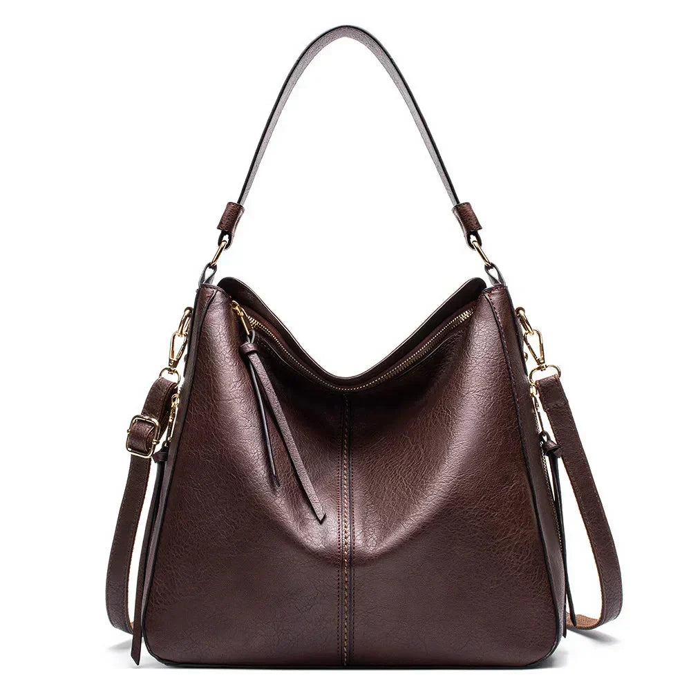 Justyna | Skórzana torba typu hobo