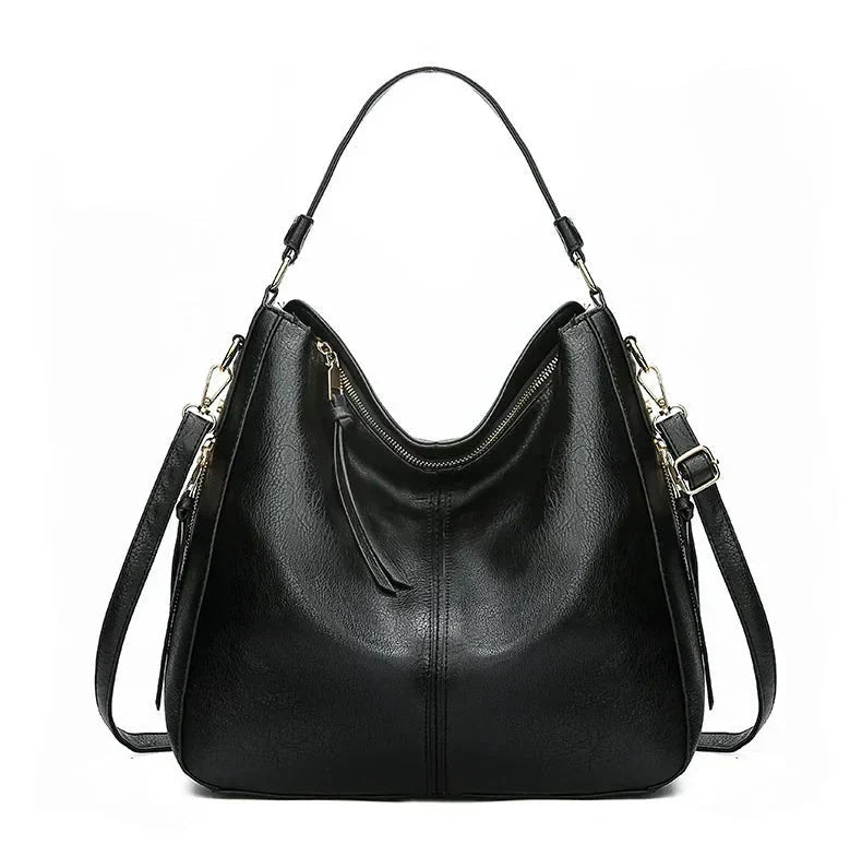 Justyna | Skórzana torba typu hobo